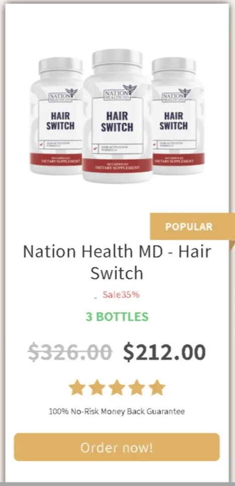 Hair Switch offer price